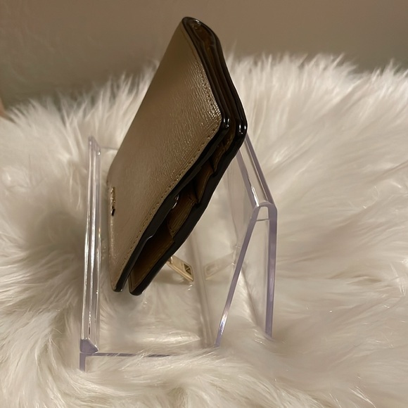 Furla tan Saffiano leather bifold wallet unisex - Picture 3 of 9